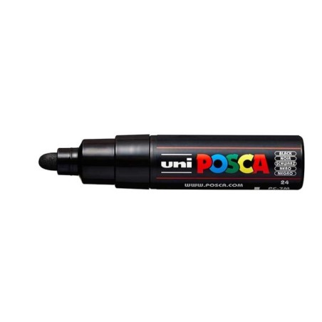 Marcador Uni Posca PC-7M 24 Preto