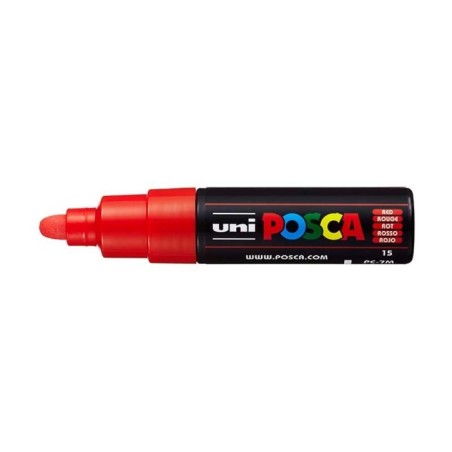 Marcador Uni Posca PC-7M 15 Vermelho