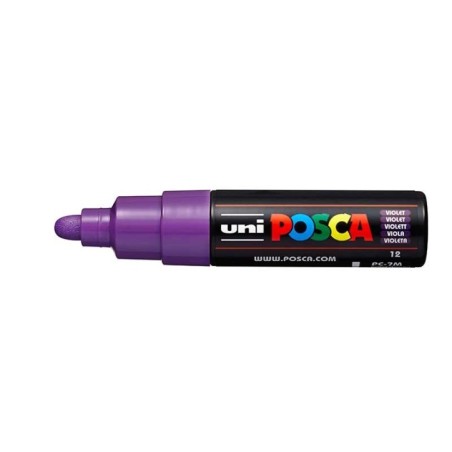 Marcador Uni Posca PC-7M 12 Violeta