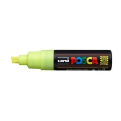 Marcador Uni Posca PC-8K F2 Amarelo Fluorescente