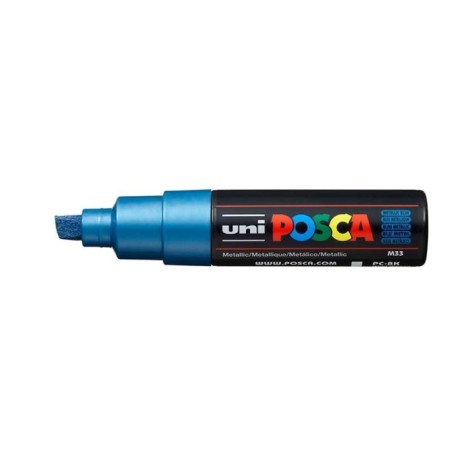 Marcador Uni Posca PC-8K M33 Azul Metalizado