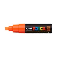 Marcador Uni Posca PC-8K F4 Laranja Fluorescente