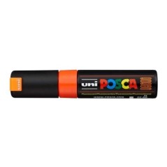 Marcador Uni Posca PC-8K F4 Laranja Fluorescente
