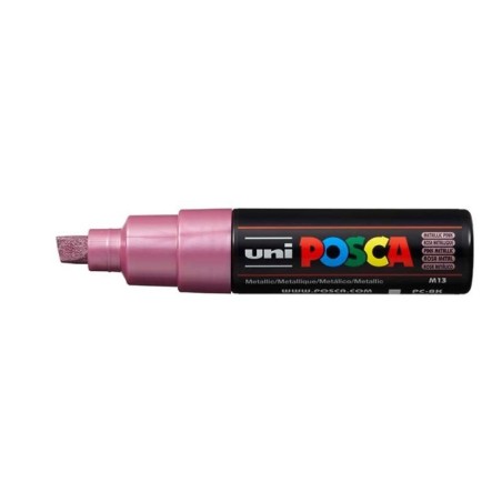 Marcador Uni Posca PC-8K M13 Rosa Metalizado