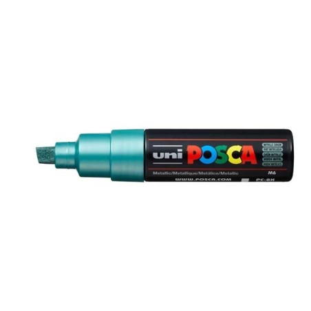 Marcador Uni Posca PC-8K M6 Verde Metalizado