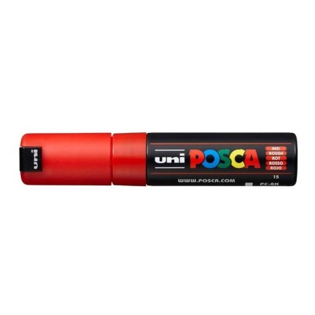 Marcador Uni Posca PC-8K 15 Vermelho