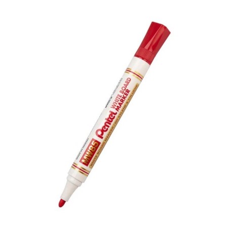 Marcador de Quadro Branco Pentel MW85-BE Vermelho