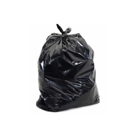 Sacos de Lixo em Plástico 85x105cm 120 Litros 42Kg 24µm Preto Emb.10 Rolo
