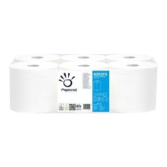 Rolo Toalhas Mão Papernet 420272 100mx17,9cm 2 Folhas Emb.6 Branco