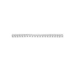Argola Metálica GBC WireBind21 IB165122 8,0mm Cx.100 Preto
