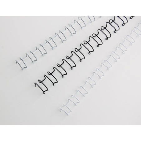 Argola Metálica GBC WireBind21 IB165283 10,0mm Cx.100 Branco