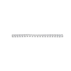Argola Metálica GBC WireBind21 IB165429 14,0mm Cx.100 Preto