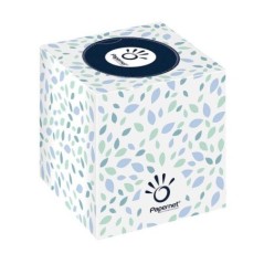 Lenços de Papel Facial Papernet 419583 Cubo 200x199mm Emb.88