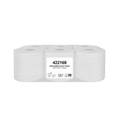 Papel Higiénico Mini Jumbo Papernet 422168 90m 2 Folhas Ø60mm Emb.12