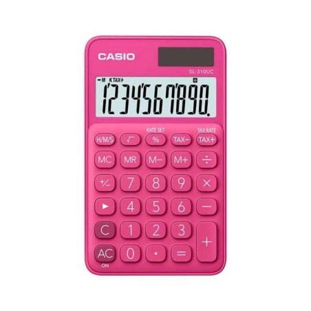 Calculadora de Bolso Casio SL-310UC-RD 10 Dígitos Vermelho