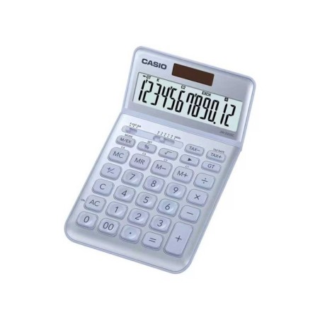 Calculadora de Secretária Casio JW-200SC-BU 12 Dígitos Azul Claro