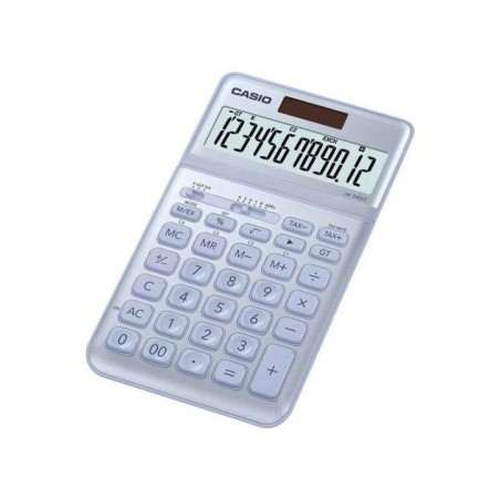 Calculadora de Secretária Casio JW-200SC-BU 12 Dígitos Azul Claro