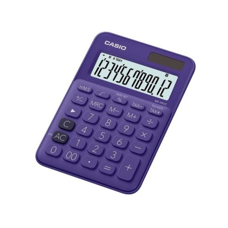 Calculadora de Secretária Casio MS-20UC-PL 12 Dígitos Roxo