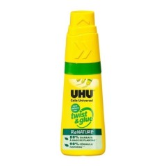 Cola UHU Twist & Glue ReNATURE 43570 Frasco 35ml