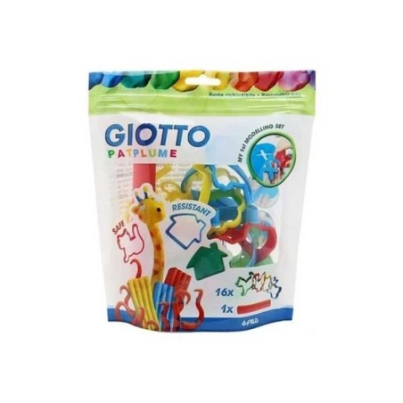 Conjunto de Acessórios de Modelagem Giotto Patplume 6887-00 17 Peças