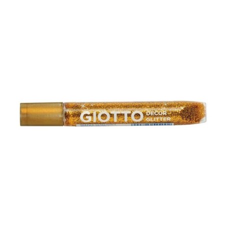 Cola Giotto Decor Glitter Glue 5450-00 Pote 50 unidades