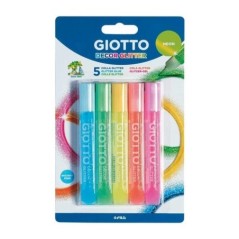Cola Giotto Decor Glitter Glue Flash 5453-00 5x10,5ml