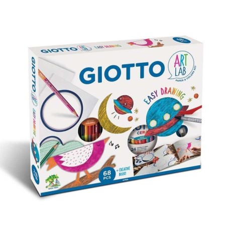 Conjunto Giotto Art Lab Easy Drawing 5814-00