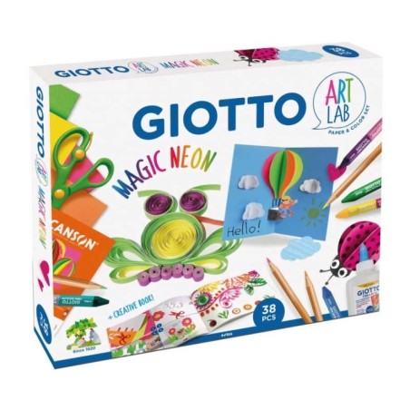 Conjunto Giotto Art Lab Magic Neon 5822-00