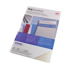 Capa de Encadernação GBC A4 300µm PolyClear IB386848 Emb.100 Translúcido