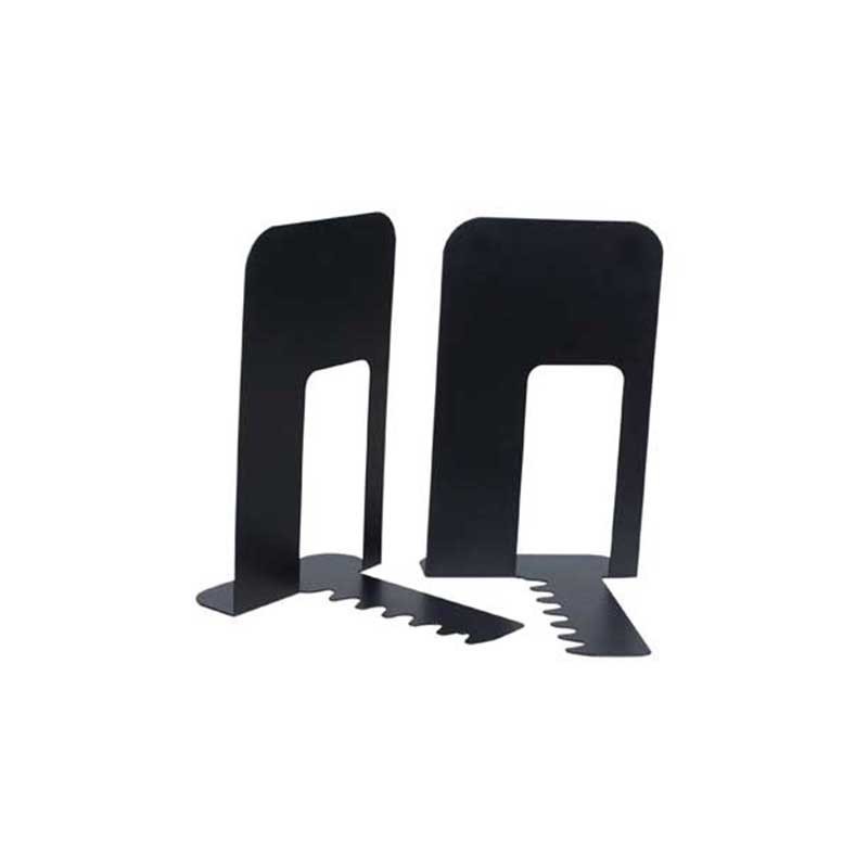 Ampara Livros Metálico Q-Connect KF00837 Preto