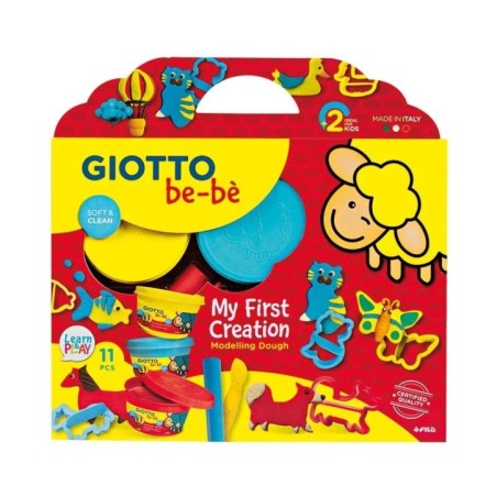 Conjunto de Modelagem Giotto be-bè My First Creation 4629-00