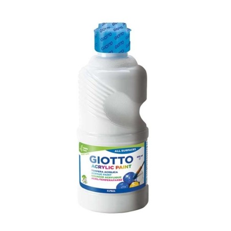 Guache Acrílico Giotto 5340-0100 Acrylic Paint 250ml Branco