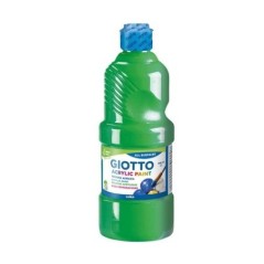 Guache Acrílico Giotto 5337-1200 Acrylic Paint 500ml Verde