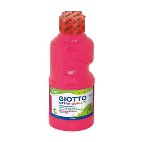 Guache Giotto Extra Quality Fluo 5311-0400 250ml Rosa Fluorescente