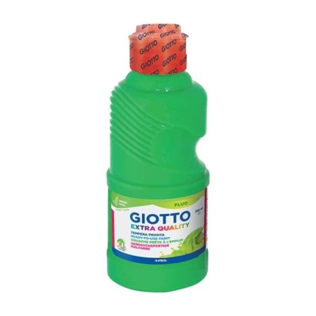 Guache Giotto Extra Quality Fluo 5311-0200 250ml Verde Fluorescente