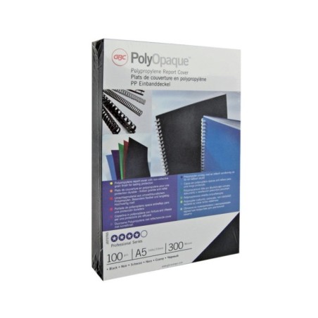 Capa de Encadernação GBC A4 300µm PolyOpaque IB386817 Emb.100 Branco