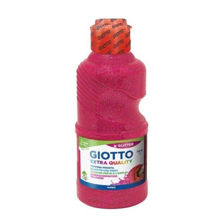 Guache Giotto Extra Quality Glitter 5312-0300 250ml Magenta