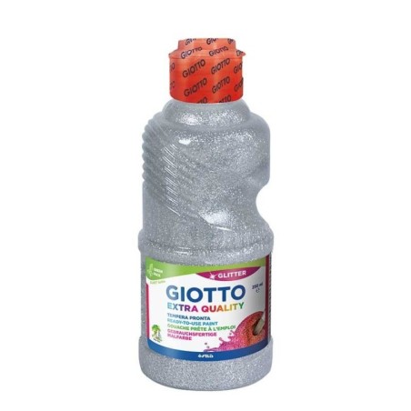 Guache Giotto Extra Quality Glitter 5312-0200 250ml Prateado