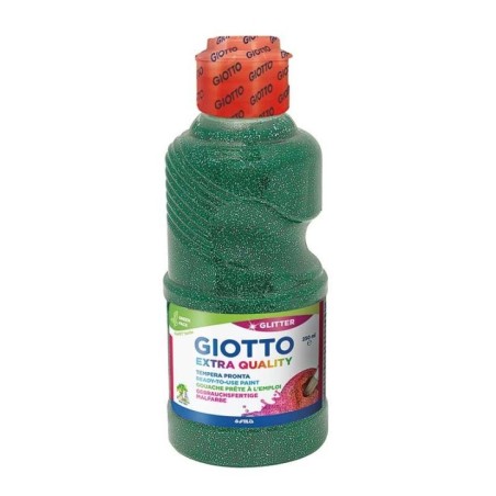 Guache Giotto Extra Quality Glitter 5312-0500 250ml Verde