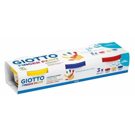 Conjunto de Digitinta Giotto Dita 5303-00 3x100ml