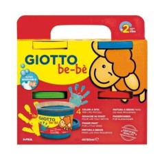 Conjunto de Digitinta Giotto be-bè 4672-00 4x150ml