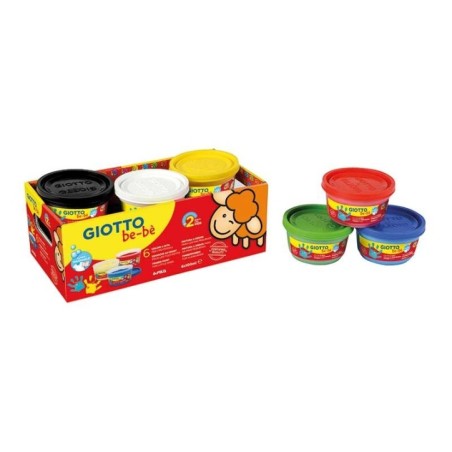 Conjunto de Digitinta Giotto be-bè 4681-00 6x100ml