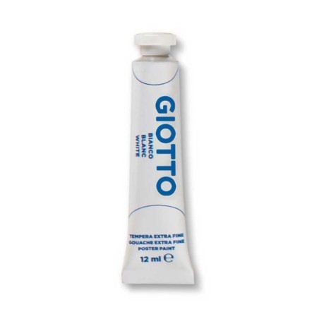 Guache Giotto Extra Fine 3520-0100 Tubo 12ml Branco
