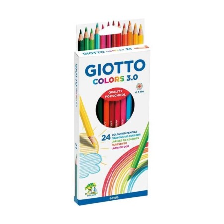 Lápis de Cor Giotto Colors 3.0 2767-00 Cx.24 unidades