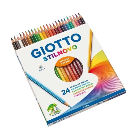 Lápis de Cor Giotto Stilnovo 2566-00 Cx.24 unidades