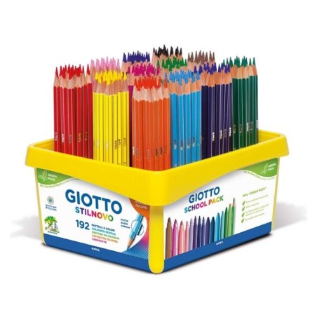 Lápis de Cor Giotto Stilnovo 5234-00 Cx.192 unidades Schoolpack