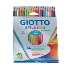 Lápis de Cor Giotto Stilnovo Acquarell 2558-00 Cx.24 unidades