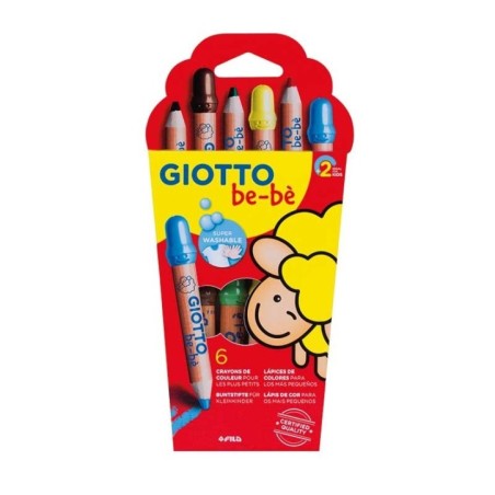 Lápis de Cor Giotto be-bè Super 4696-0000 Cx.6 unidades