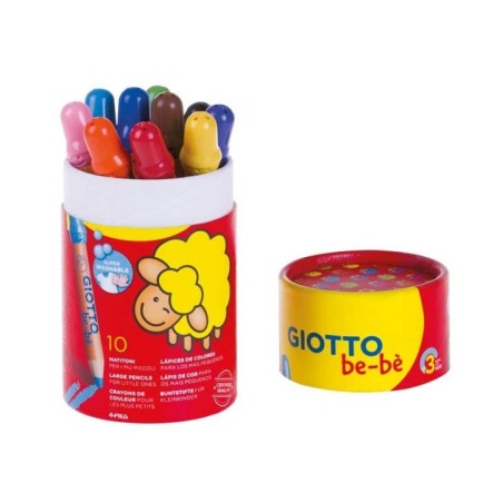 Lápis de Cor Giotto be-bè Super 4794-00 Copo 10 unidades