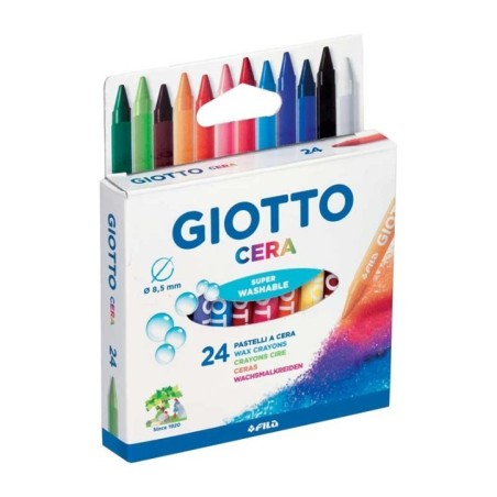 Lápis de Cera Giotto 2822-00 Cx.24 unidades